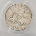 AUSTRALIA 1918 . SIXPENCE . PCGS AU58